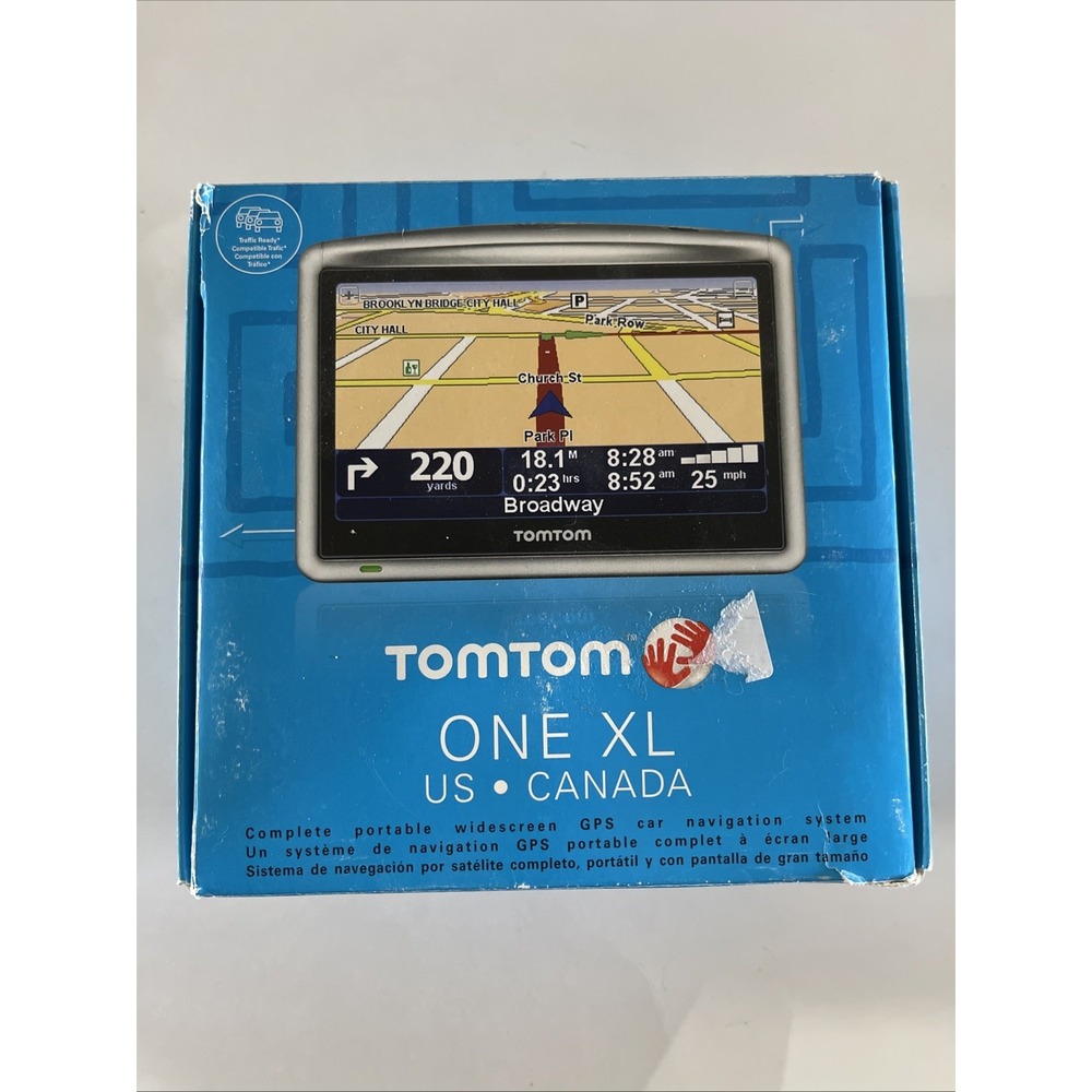 TOMTOM ONE XL GPS Navigation. Tom Tom Car Unit. US. Canada. Tested Works